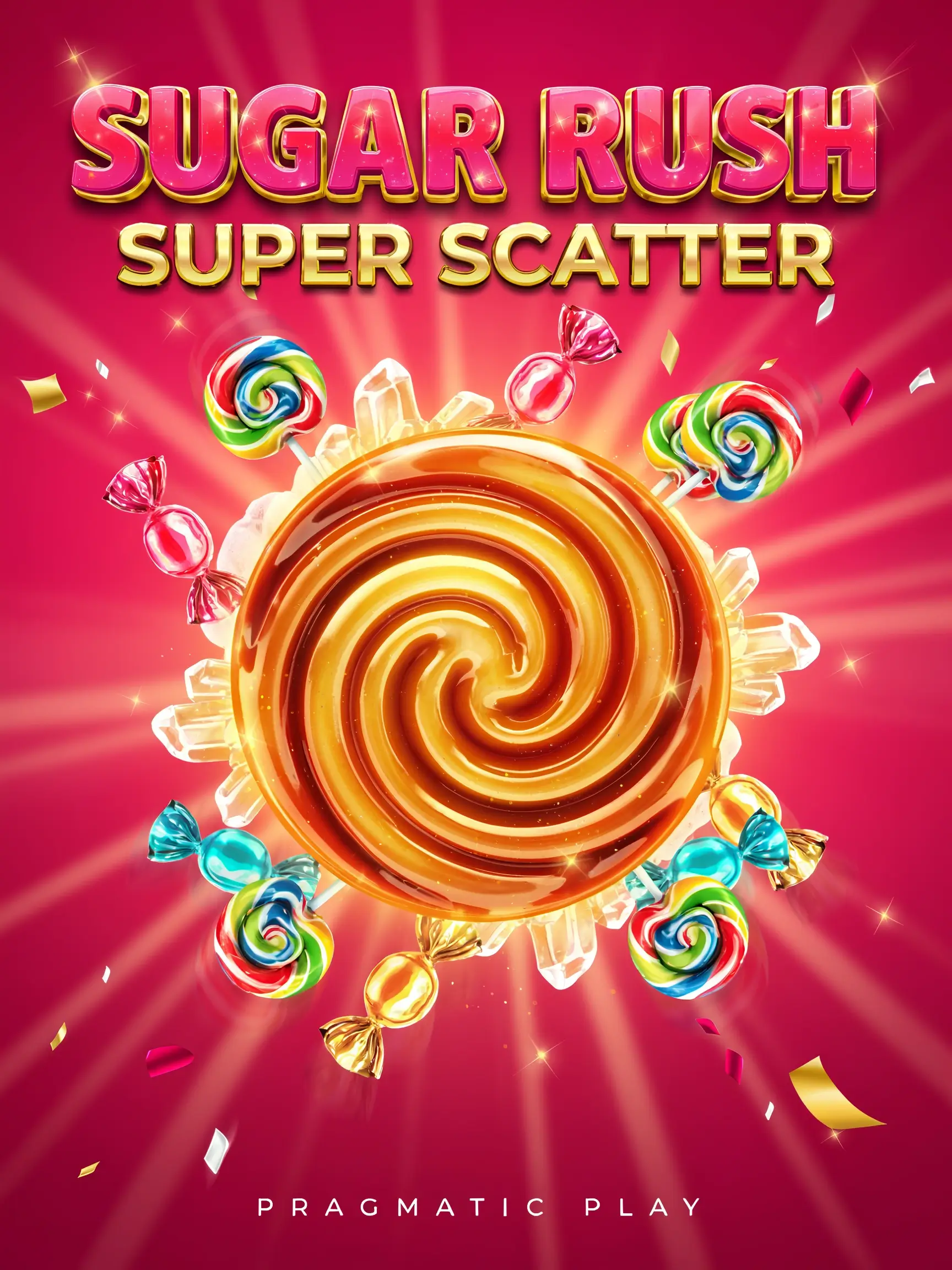 Sugar Rush Super Scatter slot game screenshot